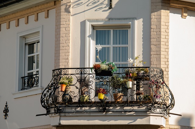 balcony decor billede